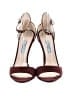 Prada Burgundy Suede Studded Sandals Size EU 37 - photo 2