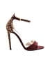 Prada Burgundy Suede Studded Sandals Size EU 37 - photo 1