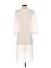 CAbi 100% Polyester White Casual Dress Size 8 - photo 2