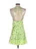 Zara 100% Polyester Hearts Green Cocktail Dress Size M - photo 2