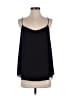 Ann Taylor LOFT 100% Polyester Black Sleeveless Blouse Size M - photo 1