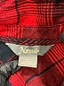 Natural Reflections 100% Cotton Plaid Red Long Sleeve Button-Down Shirt Size S - photo 7