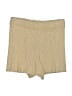 Unbranded Chevron-herringbone Gold Shorts Size S - photo 1