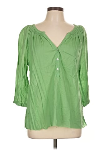 H&M L.O.G.G. 3/4 Sleeve Blouse (view 1)