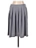 Unbranded Solid Gray Formal Skirt Size L (estimated) - photo 1