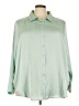 Torrid Solid Green 3/4 Sleeve Blouse Size 4X Plus (4) - photo 1