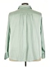 Torrid Solid Green 3/4 Sleeve Blouse Size 4X Plus (4) - photo 2