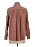 J.Jill Brown Long Sleeve Button-Down Shirt Size S - photo 2