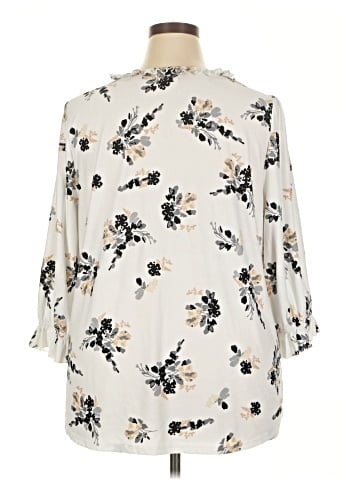 MELLODAY 3/4 Sleeve Blouse (view 2)