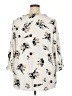 MELLODAY Floral Ivory 3/4 Sleeve Blouse Size 2X - photo 2