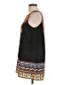 The Impeccable Pig 100% Polyester Black Sleeveless Blouse Size L - photo 5
