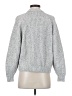 Madewell Metallic Silver Turtleneck Sweater Size XS - photo 2