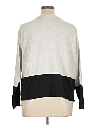 Joan Vass 3/4 Sleeve T-Shirt (view 2)