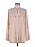 Calvin Klein Tan Long Sleeve Blouse Size M - photo 1