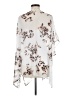 Maurices 100% Polyester White Kimono One size - photo 2