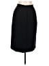 Kasper A.S.L. 100% Wool Solid Black Wool Skirt Size 10 - photo 1