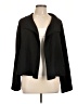 Max Studio Solid Black Jacket Size L - photo 1