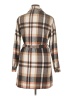 Unbranded Plaid Brown Coat Size XL (estimated) - photo 2