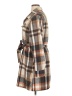 Unbranded Plaid Brown Coat Size XL (estimated) - photo 5