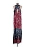 Alberto Makali 100% Polyester Print Red Casual Dress Size L - photo 2