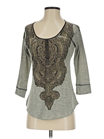 One World 3/4 Sleeve Top (view 1)