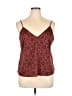 A New Day Burgundy Sleeveless Top Size L - photo 1