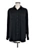 By Anthropologie 100% Polyester Black Long Sleeve Blouse Size M - photo 1