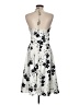 Alyn Paige Floral Silver Cocktail Dress Size 7 - 8 - photo 2