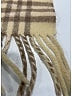 Burberry 100% Lambswool Yellow Tan Scarf One size - photo 4