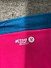 Active 100% Polyester Color Block Teal Athletic Shorts Size M - photo 3