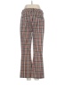 CAbi Plaid Red Casual Pants Size 4 - photo 2