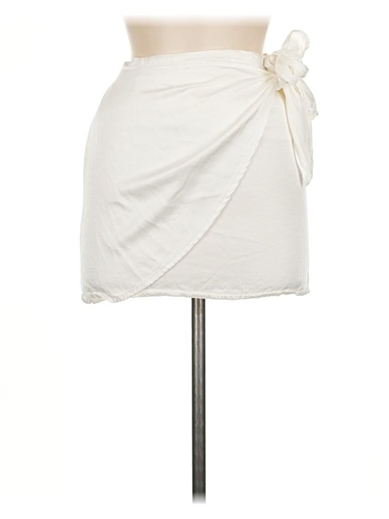 Pre-owned Vestique Formal Skirt In Ivory