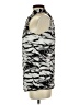 Calvin Klein 100% Polyester Silver Sleeveless Blouse Size S - photo 5