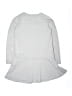 Gymboree 100% Cotton Silver Overall Shorts Size 10 - 12 - photo 2