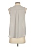 Creative Commune 100% Polyester Gray Sleeveless Blouse Size S - photo 2