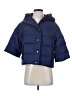 Cop. Copine 100% Polyester Blue Snow Jacket Size Sm (1) - photo 1