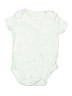 Carter's Solid Green Short Sleeve Onesie 0-3 MO / 3 MO - photo 1