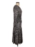 Lily Animal Print Gray Casual Dress Size S - photo 4