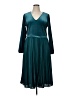 Lands' End Teal Cocktail Dress Size XL - photo 1