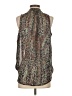 Veronica M. 100% Polyester Green Sleeveless Blouse Size S - photo 2