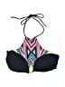 Rip Curl Print Black Swimsuit Top Size L - photo 1