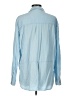 Athleta 100% Lyocell Blue Long Sleeve Button-Down Shirt Size L - photo 2