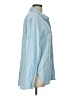 Athleta 100% Lyocell Blue Long Sleeve Button-Down Shirt Size L - photo 4