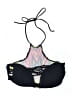 Rip Curl Print Black Swimsuit Top Size L - photo 2