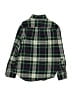 Crewcuts 100% Cotton Green Long Sleeve Button-Down Shirt Size 8 - photo 2