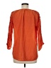 NY Collection Orange 3/4 Sleeve Blouse Size M - photo 2