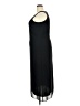 Virgo Solid Black Casual Dress Size 18 - photo 5