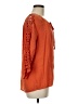 NY Collection Orange 3/4 Sleeve Blouse Size M - photo 4