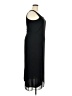 Virgo Solid Black Casual Dress Size 18 - photo 4