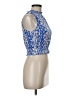Assorted Brands 100% Rayon Blue Sleeveless Blouse Size M - photo 4